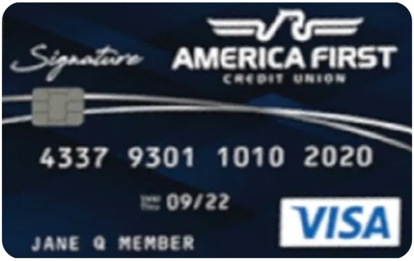 America First Visa Signature 1% Cash Back card