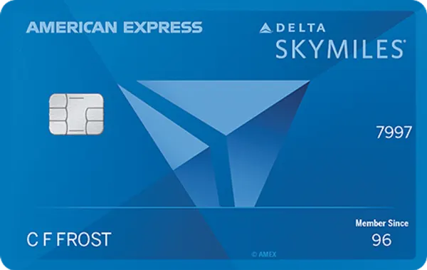 Delta SkyMiles Blue American Express Card card