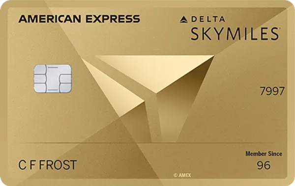 Delta SkyMiles Gold American Express Card card