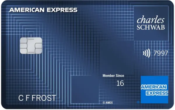 Schwab Investor Card from American Express card