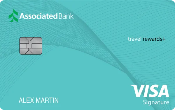 Associated Bank Visa Travel Rewards+ card