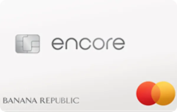 Banana Republic Rewards Encore Mastercard card