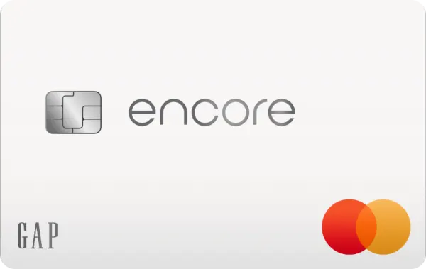 Gap Good Rewards Encore Mastercard card