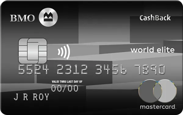 BMO Cash Back Credit Card card