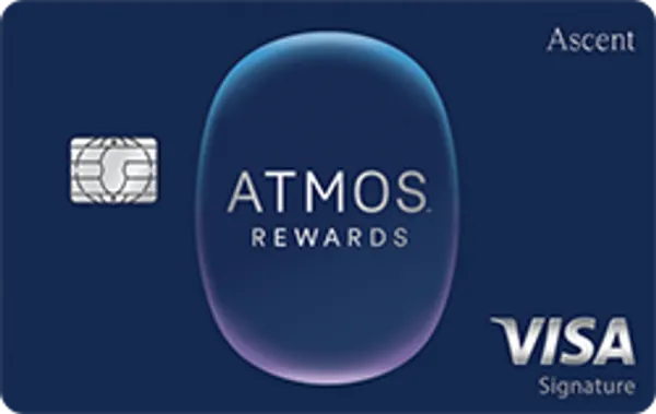 Atmos Rewards Ascent Visa Signature Credit Card card