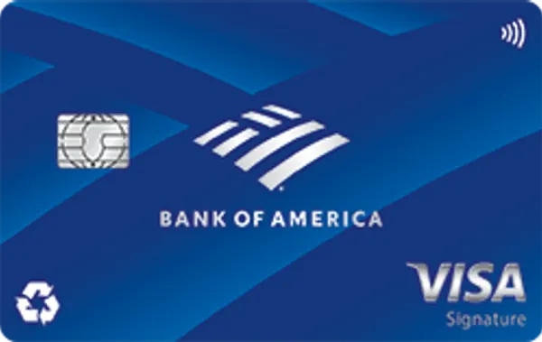 Bank of America Travel Rewards credit card card