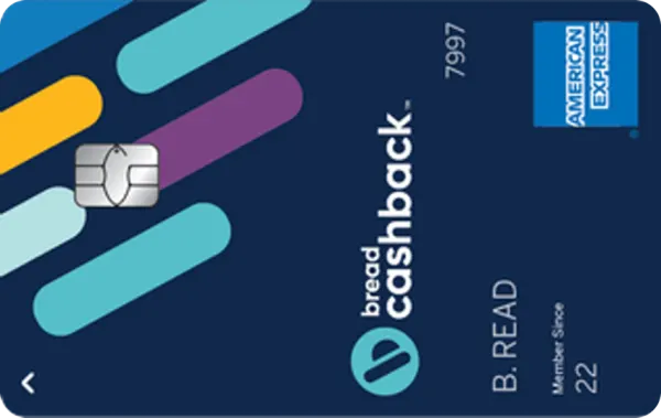 Bread Cashback American Express Credit Card card