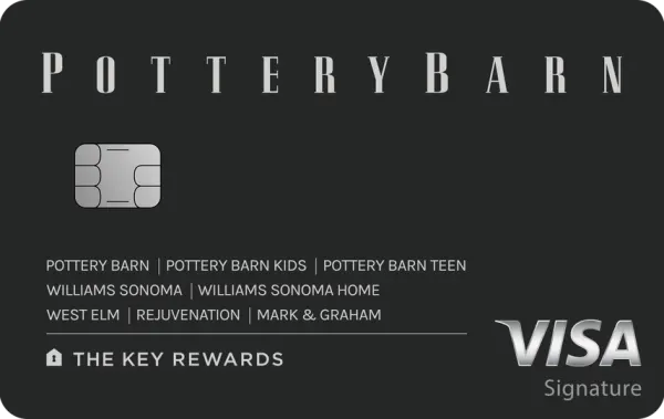 Pottery Barn Key Rewards Visa card