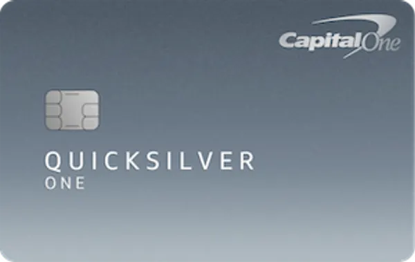 Capital One QuicksilverOne Rewards card