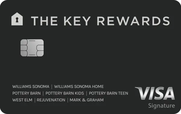 The Key Rewards Visa card