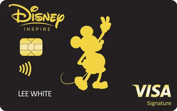 Disney Inspire Visa Card card