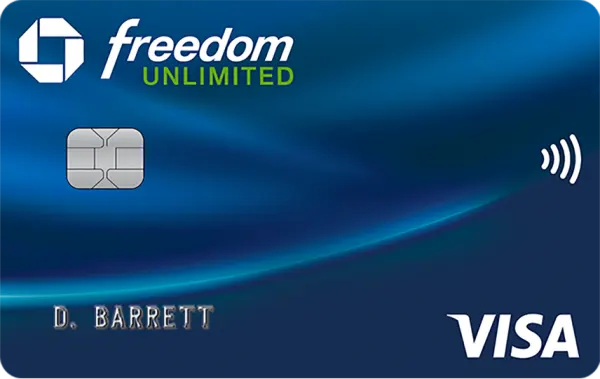 Chase Freedom Unlimited card