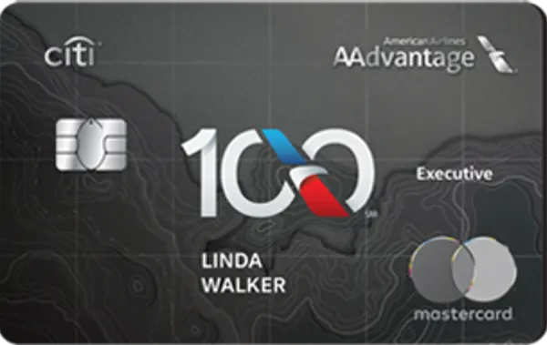 Citi AAdvantage Executive World Elite Mastercard card