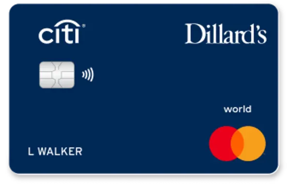 Dillard’s Mastercard card