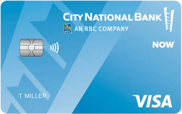 City National Now Visa card