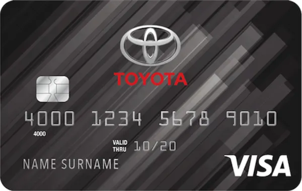 Toyota Rewards Visa card