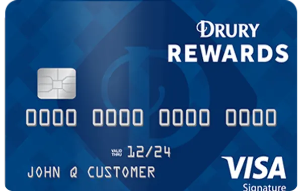 Drury Rewards Visa card