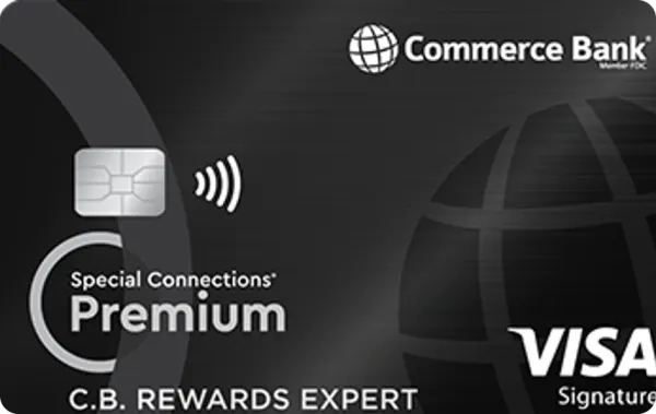 Commerce Bank Special Connections Premium Visa Signature card