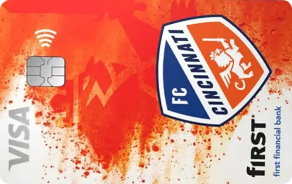 First Financial Bank FC Cincinnati Visa Credit Card card