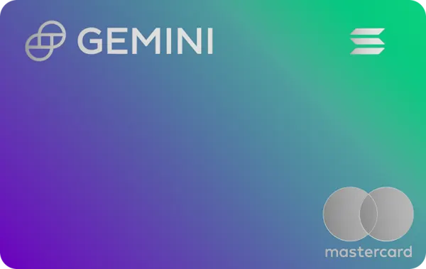 Gemini Credit Card card