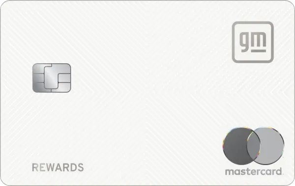GM Rewards Mastercard card