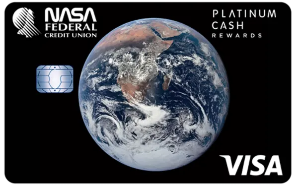 NASA FCU Visa Platinum Cash Rewards card