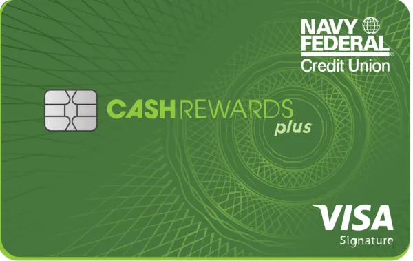 Navy Federal cashRewards Plus card