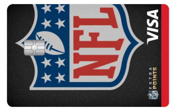NFL Extra Points Visa Signature Credit Card card