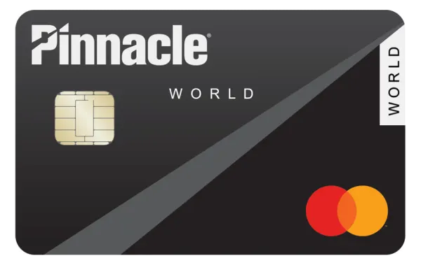 Pinnacle World Mastercard with Rewards card