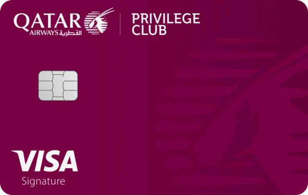 Qatar Airways Privilege Club Visa Signature card