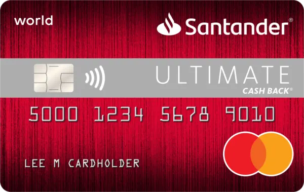 Santander Ultimate Cash Back Card card