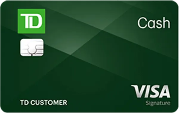 TD Cash Secured Credit Card card
