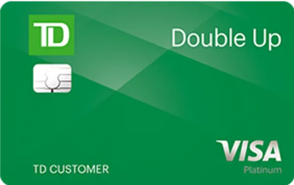 TD Double Up Credit Card card