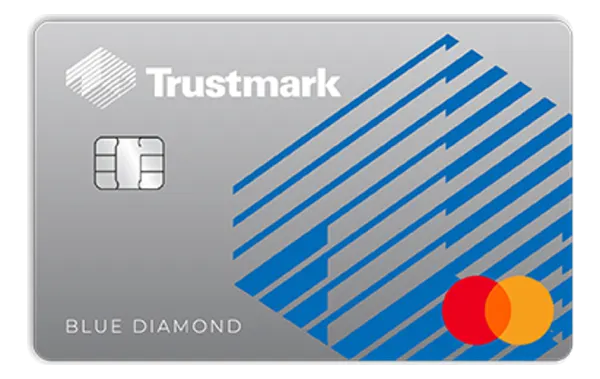 Trustmark Blue Diamond Mastercard card