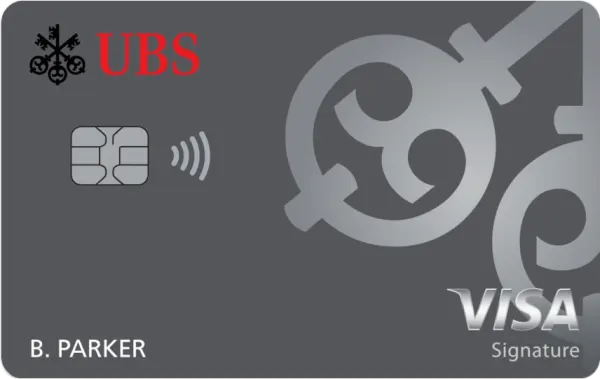 UBS Visa Signature credit card card