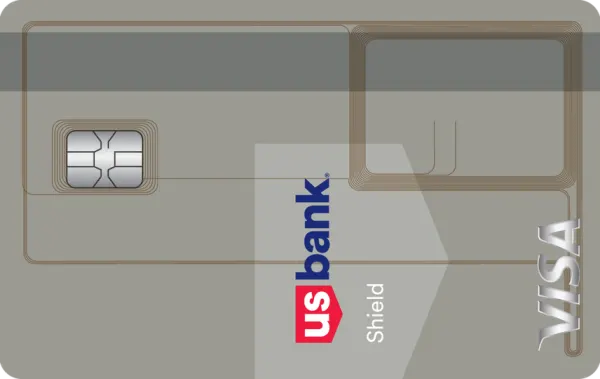 U.S. Bank Shield Visa Credit Card card