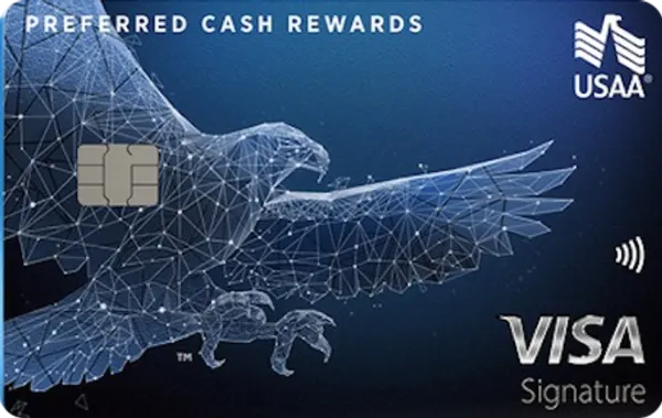 USAA Preferred Cash Rewards Visa Signature card