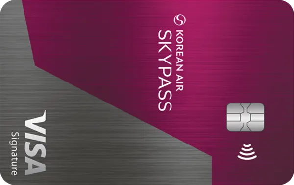 Korean Air SKYPASS Select Visa Signature card