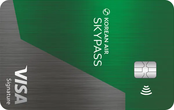 Korean Air SKYPASS Visa Signature card