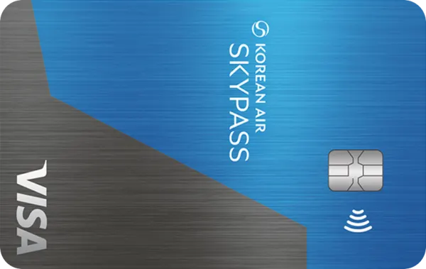 Korean Air SKYPASS SkyBlue Visa card