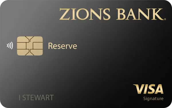 Zions Reserve Credit Card card